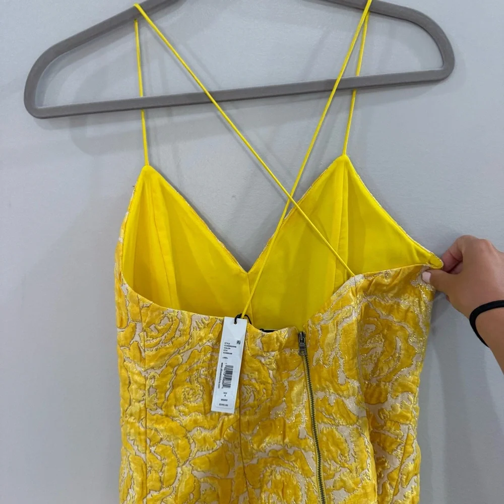 Alice + Olivia bright yellow